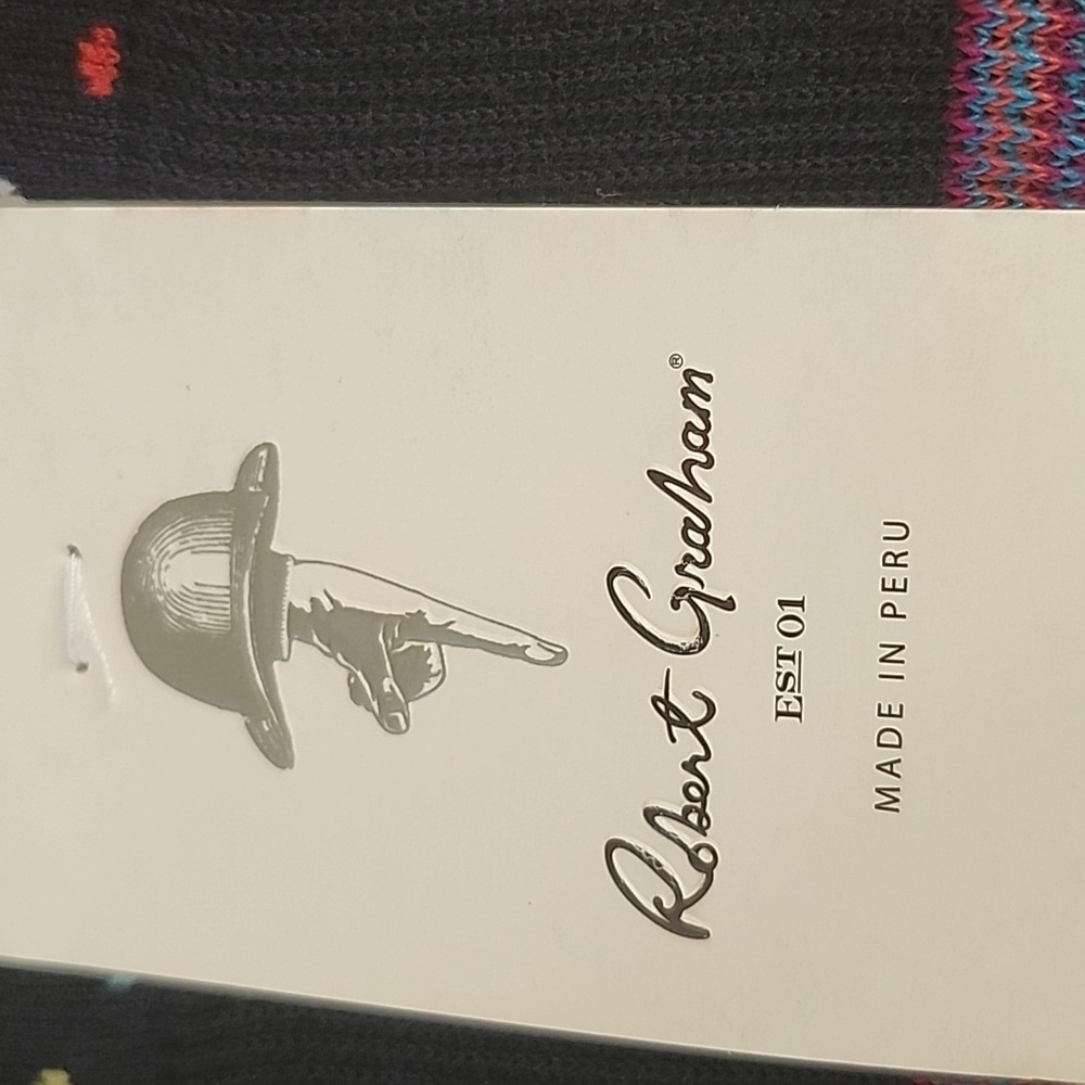 Colorful Polka Dot Socks Robert Graham - Picture 2 of 5